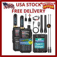 Radio UV-5R MINI Handheld Ham Radio Long Range Walkie Talkies Rechargeable NOAA