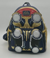 Loungefly Marvel Thor Love And Thunder Glow-In-The-Dark Mini Backpack NEW 