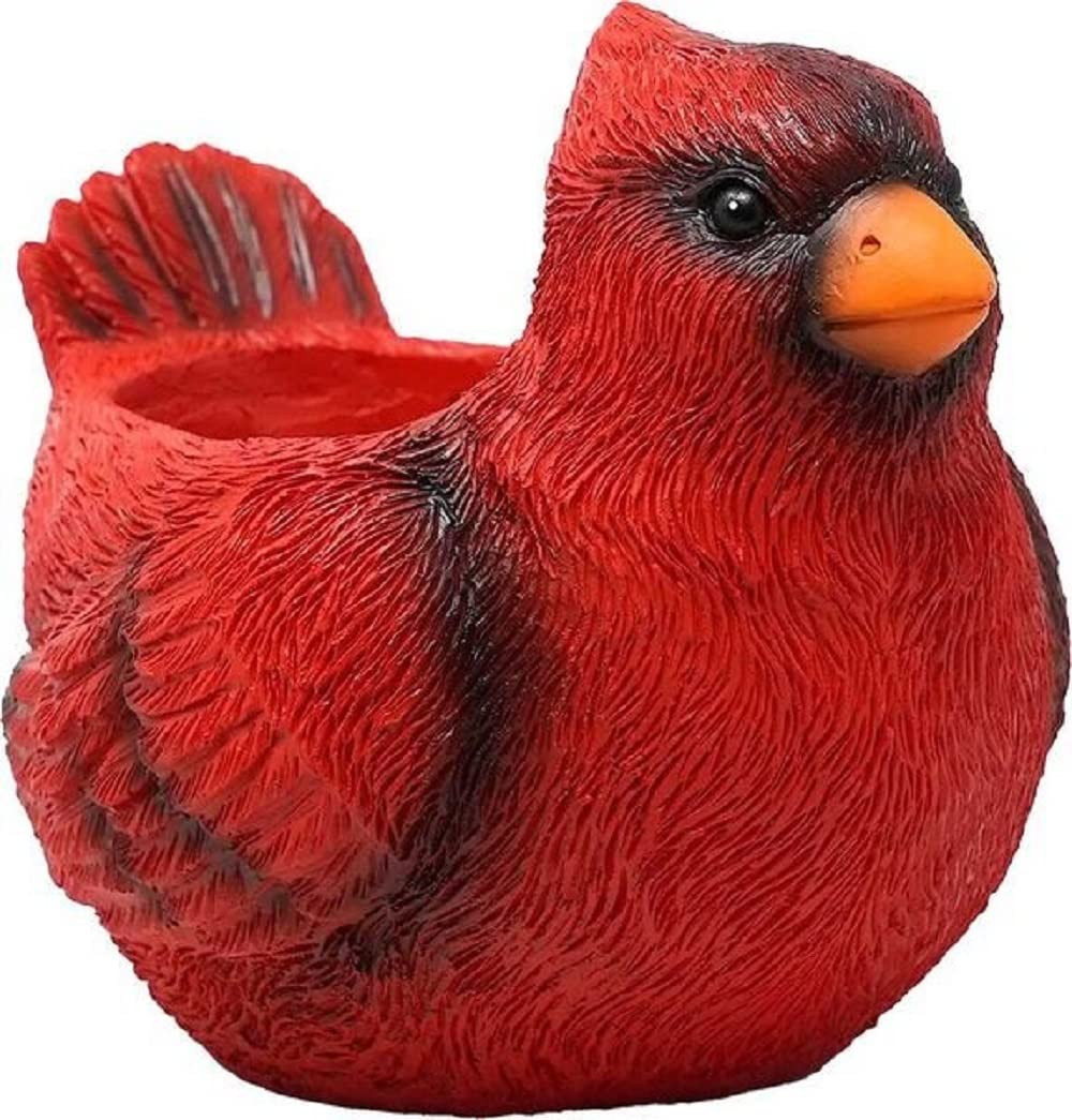 Cardinal Flower Pot, Home Décor, Tabletop Decoration, Vase Window Décor, Indo...