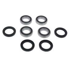 Rear Axle, Wheel Bearings & Seals x2 for 2001 2002 Suzuki LT-F300F 300 King Quad