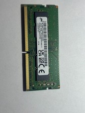 Micron 16GB 1RX8 PC4-3200AA-SA2 SODIMM Memory RAM MTA8ATF2G64HZ Tested Good