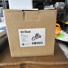 Kraus Stainless Steel Kitchen Sink Drain Assembly Strainer ST-1 4.5 W x 3.75 H