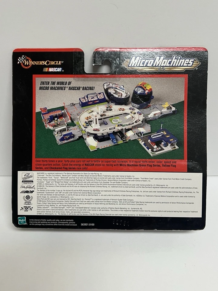 Micro Machines Dale Earnhardt NASCAR Race Car Hauler  NEW SEALED - Image 2 of 2
