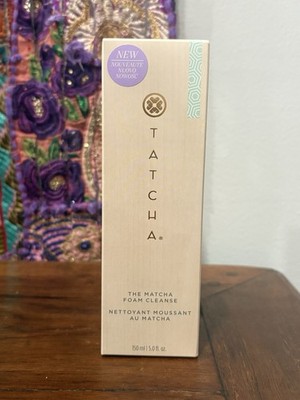 Authentic $32 Tatcha Matcha Foam Cleanse Cleanser Full Size 150 ML New