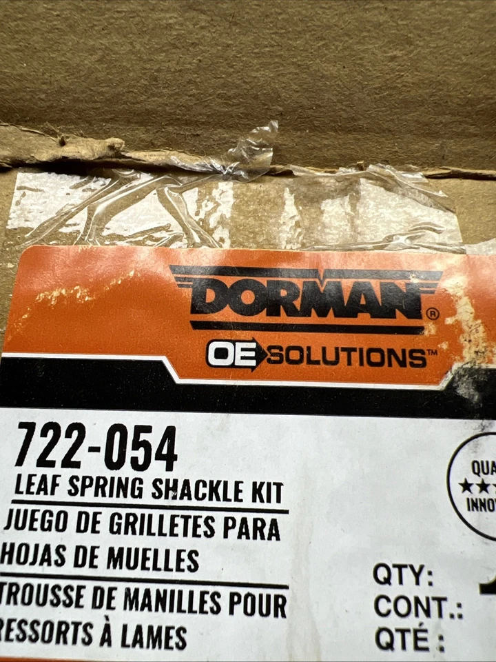 Grillete de resorte de hoja Dorman 722-054 para Nissan Titan 04-15 Foto 3 de 3