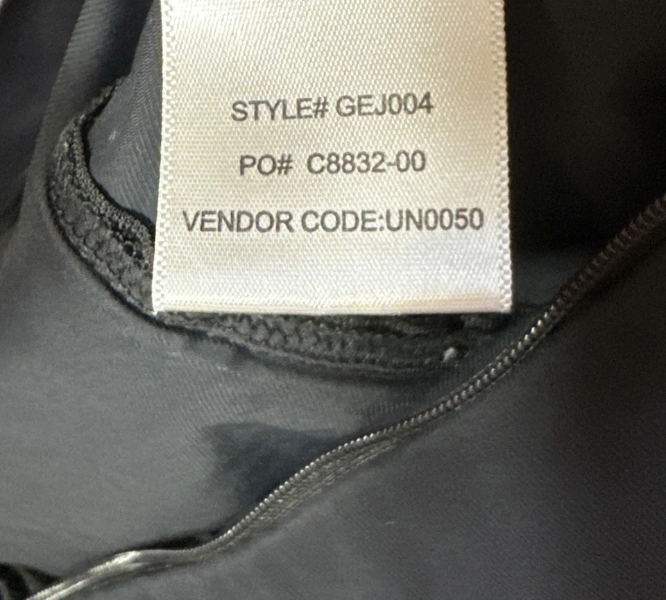 Grey's Anatomy Size S Barco SCRUB JACKET Zip BLACK - Image 4 of 4