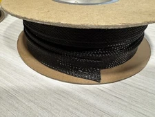 Techflex sleeving 3/4” Expandable Sleeving 75ft Black TFXPTN0.75BLK75