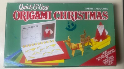 Vintage Quick and Easy Origami, Christmas Toshie Takahama 1991