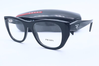 Prada VPR A18 16K-101 Black Cat Eye Women display picture 2