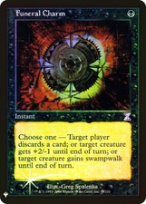 MTG FOIL Funeral Charm - Mystery Booster / The List #044