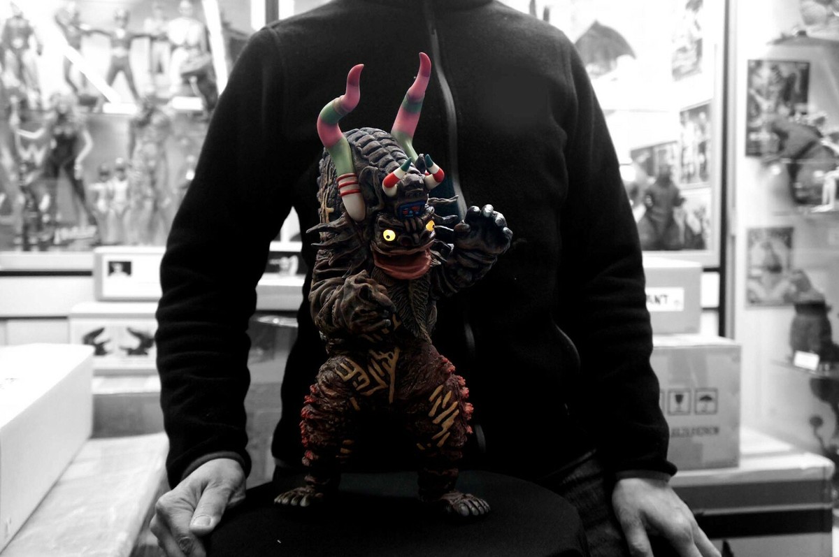 Ultraseven Capsule Monster Miclas Art Statue ミクラス カプセル怪獣