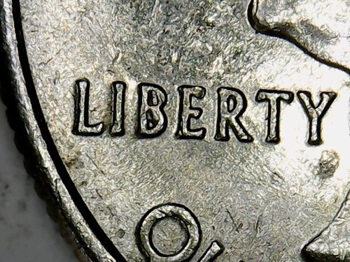2005 P West Virginia State Quarter Error Obverse Die Chip "B" of Liberty....a44 - Picture 2 of 4