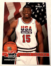1994 Skybox USA Basketball Larry Johnson #7 International Basketball Card
