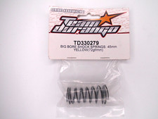 Team Durango Front 45mm Big Bore Springs - Yellow, TD330279 DEX210, DEX410