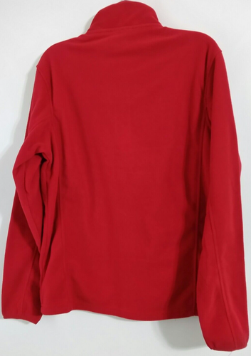 Avalanche Fleece Jacket Half Zip Red Medium Outdoor Thermal Mid Layers Men's - Picture 9 of 12