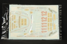 DECALCOMANIA CARTOGRAFO e cintura di sicurezza conducente [per TAMIYA 1/12 Ferrari 312t4 grande scala]