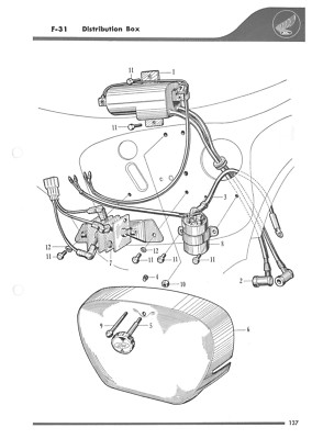HONDA Parts Manual C72 CA72 CS72 C77 CA77 & CS77 1964 1965 1966