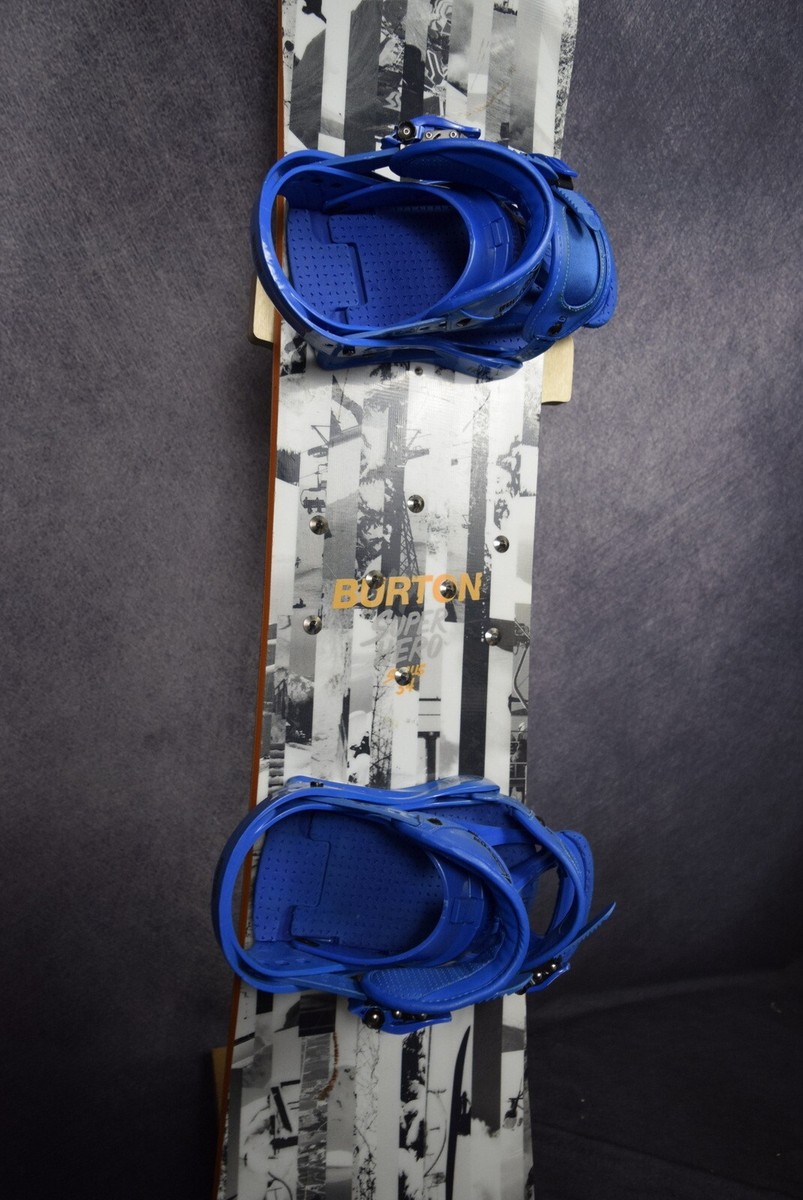BURTON SUPER HERO SMALLS SNOWBOARD SIZE 134 CM WITH BURTON BURTON SUPER HERO SMALLS SNOWBOARD SIZE 134 CM WITH BURTON