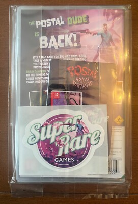 Postal Brain Damaged Nintendo Switch Super Rare Games #123