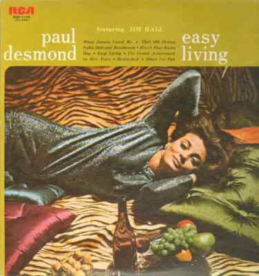Paul Desmond Featuring Jim Hall Easy Living JAPAN NEAR MINT RCA Vinyl LP