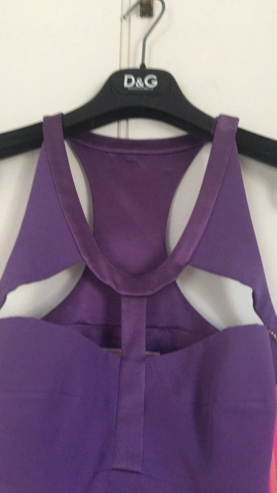 Abito viola Versace per H&M favoloso seta taglia 10