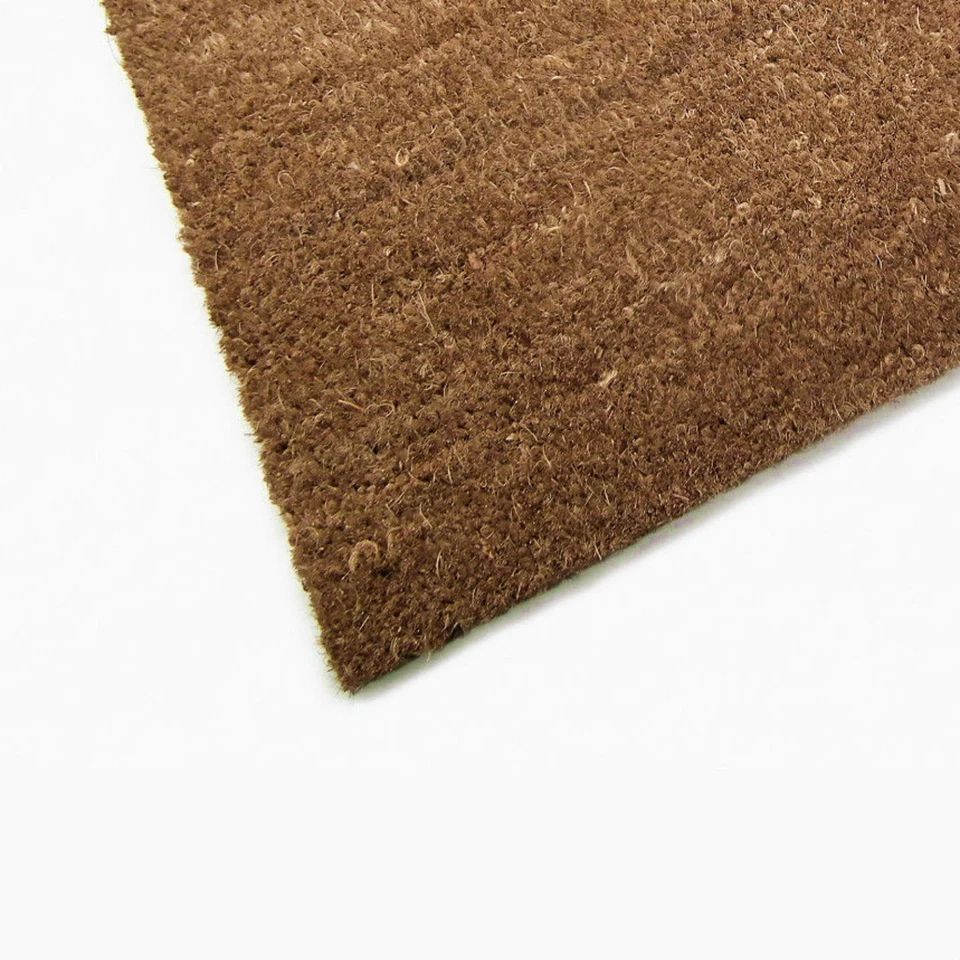 Heavy Duty Natural Coir Entrance Matting Reception Foyer Door Mat 17mm - Image 2 of 3
