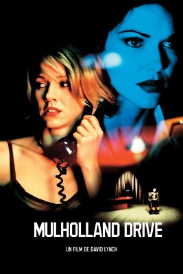 Mulholland Dr. David Lynch Kinostart Poster 2001 Modern Fine Art Postkarte
