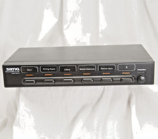 Sima speaker selector model SSW-6, 100 watt channel max, 11.75 x 6 x 2, untested