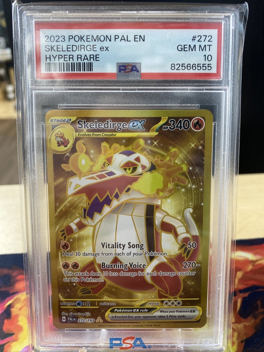 2023 Pokémon Pal EN Skeledirge Ex Hyper Rare PSA 10 | eBay