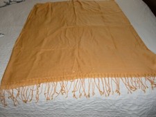 NWT~BIJOUX TERNER~GOLD~Pashmina~Viscose~LG~Sc...