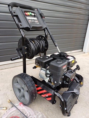 NEW 10 HP 4800 PSI HIGH PRESSURE WATER WASHER CLEANER GURNEY BRASS PUMP 30 M - Picture 4 of 14