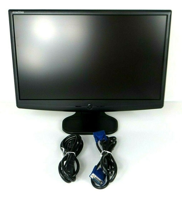 Lot of 4 - eMachines E200HV 20" Widescreen Flat-Panel LCD Monitors | eBay