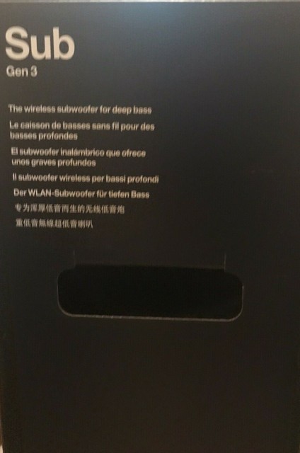 sonos subwoofer ebay