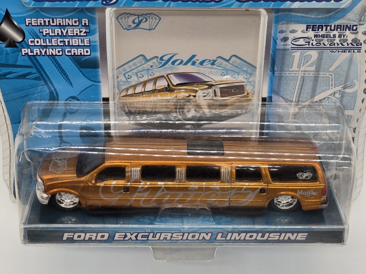 Maisto Playerz Luxuryミニカー Maisto PLAYERZ Luxury Diecast Ford EXCURSION LIMOUSINE w