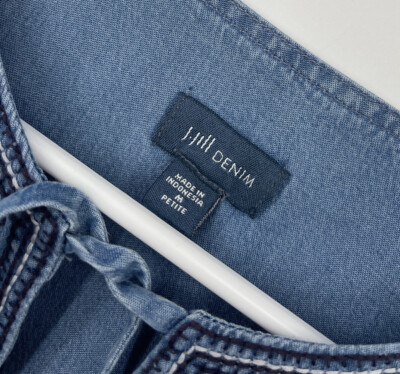 j jill embroidered denim dress J. Jill | Dresses | J Jill Luxurious Embroidered Malibu Denim Dress