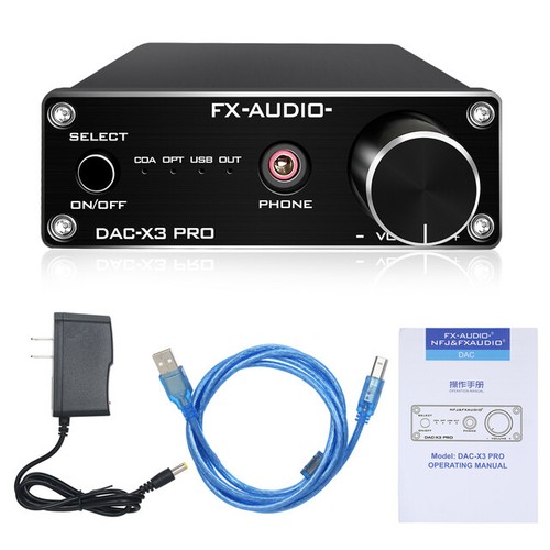 Nuevo amplificador de audio digital a analógico X3PRO DAC 2021 FX-Audio óptico/PC-USB ror - Imagen 8 de 10
