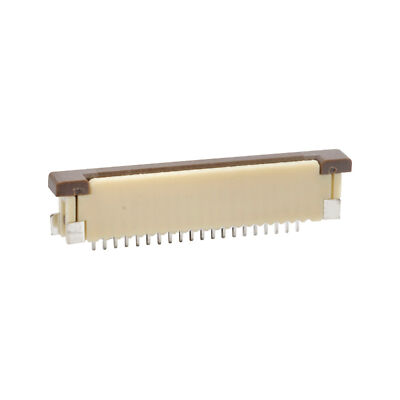 ElectronAix ZIFF-FFC-FPC Stecker Z12 10 Pol[e] RM1mm Rastnase Phosphorbronze ver