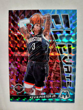 2022-23 panini mosaic basketball #22 Kevin Porter Jr Elevate Blue Reactive /99 