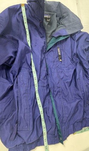Vintage Patagonia Ascensionist Jacket Purple Windbreaker Coat Mens Small - Picture 3 of 6