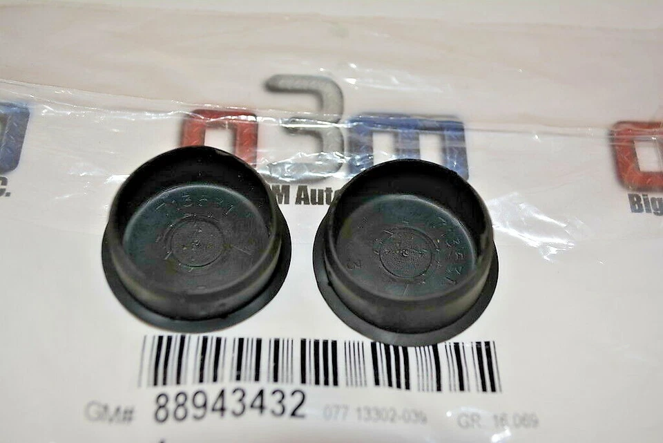 Chevrolet Kodiak GMC Topkick 2003-2009 tapa de tuerca de espejo lateral (juego de 2) nuevo fabricante de equipos originales Foto 2 de 2