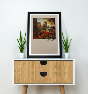 Max Ernst, Original Hand-signed Lithograph with COA & Appraisal of $3,500