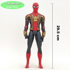 Anime Spider-Man Titan Hero Series Black Gold Action Figure Model Toy Gift