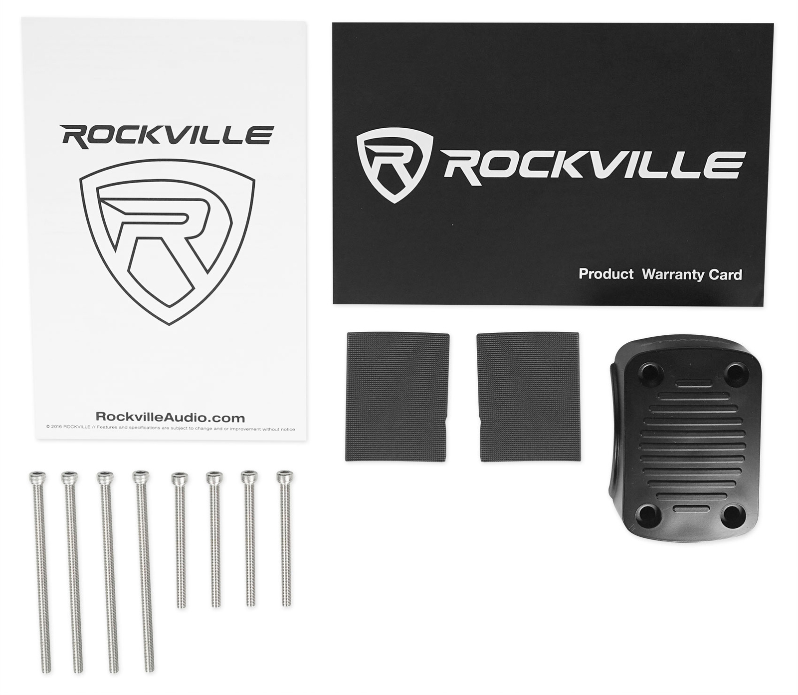 2 Rockville Dual 8 динамиков Усилитель контроллер для Polaris RZR Jeep ATV UTV Cart