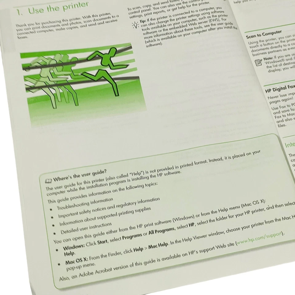 HP Officejet 6500A "Getting Started Guide" Instruction Manual - Image 3 of 4