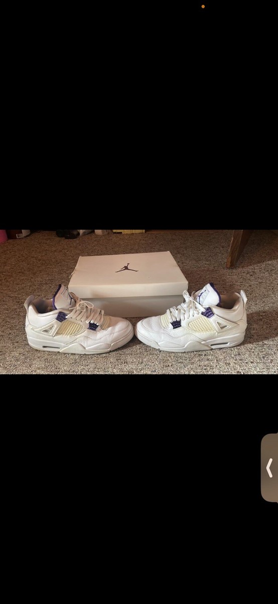 Nike Air Jordan 4 Metallic Purple Size 11.5 193658231596 | eBay Nike Air Jordan 4 Metallic Purple Size 11.5 193658231596 | eBay