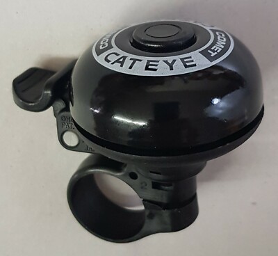 CATEYE Fahrradklingel / Glocke PB-200 Comet Bell, schwarz, Kultglocke