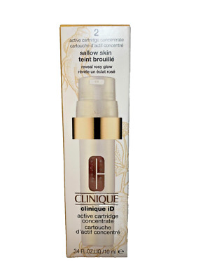 Clinique  iD Active Cartridge Concentrate, #2 Sallow Uneven Skin w glycolic NEW