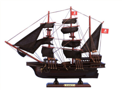 Wooden Henry Avery's The Fancy Model Pirate Ship 20''