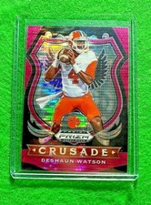 DESHAUN WATSON PRIZM PINK PULSAR CRUSADE CARD TEXANS 2020 PANINI PRIZM DP PRIZM 
