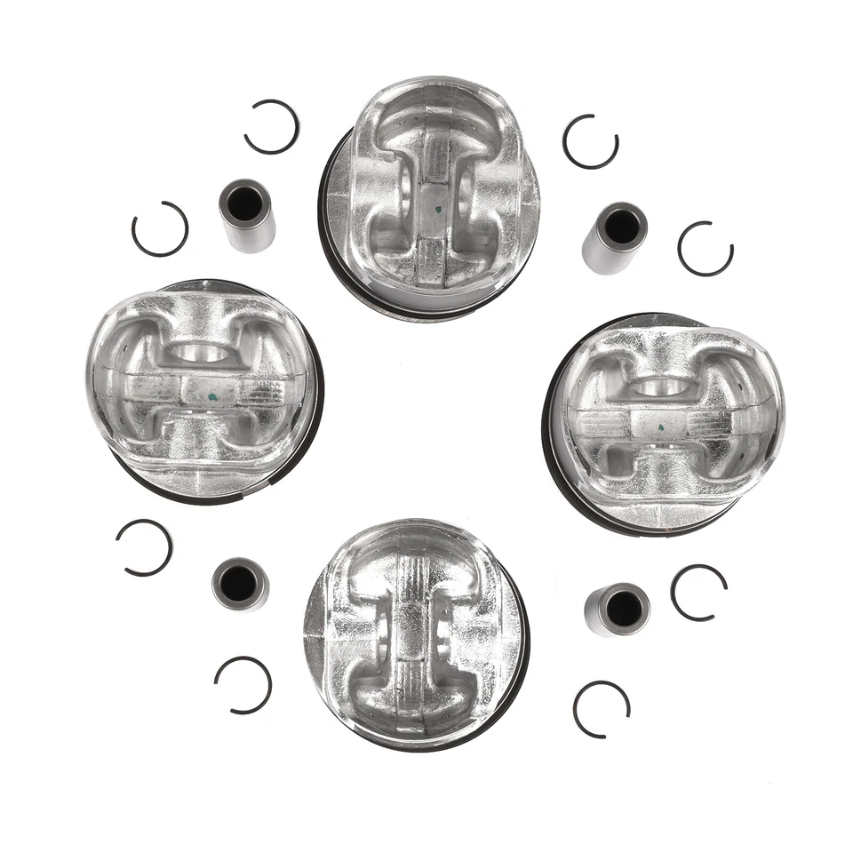 4Pcs Pistons STD Set for VW Golf Bora Passat  Audi A4 TT Quattro 1.8T 06B107065N - Image 2 of 4